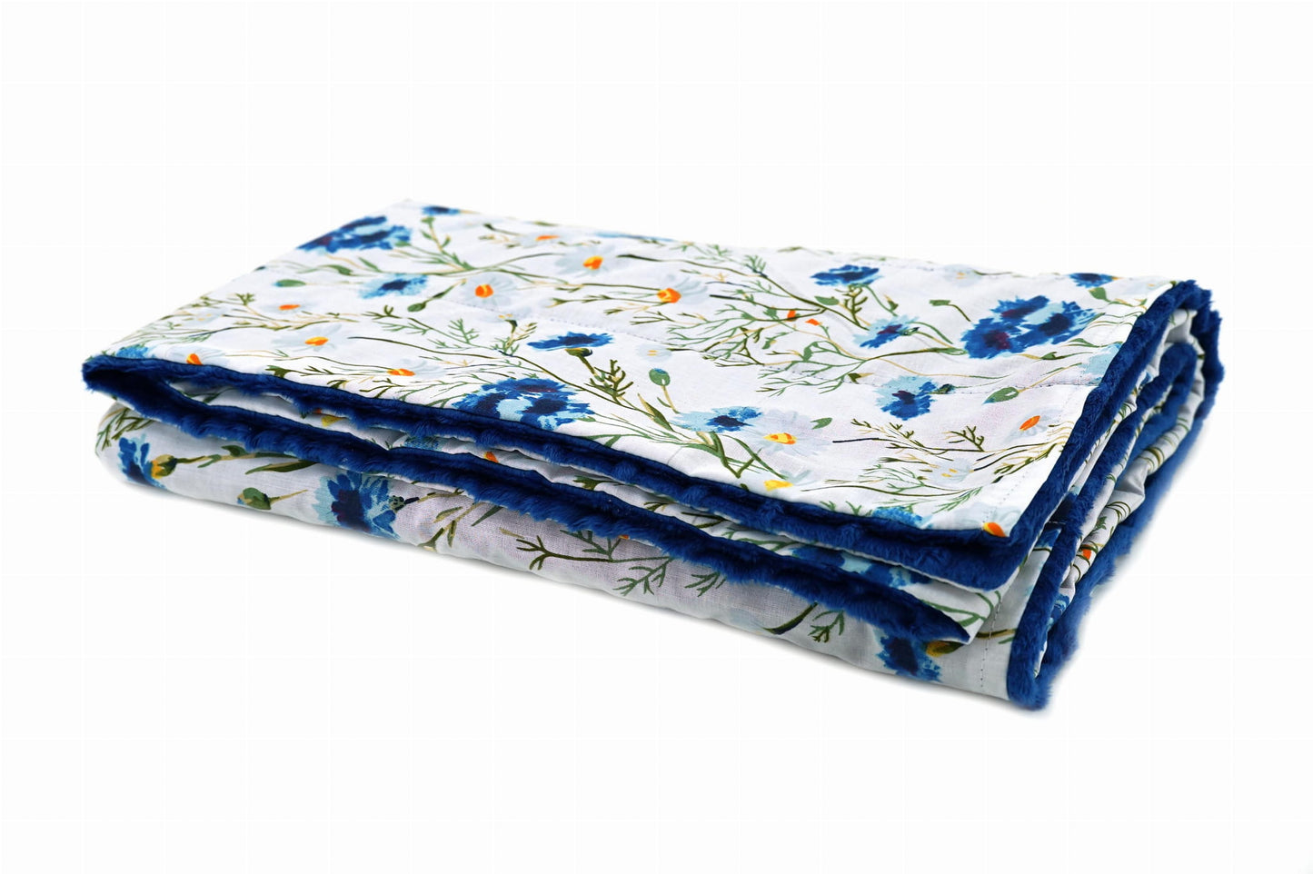 Pasunkinta antklodė - rugiagėlės