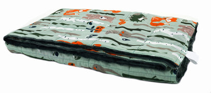 Pasunkinta antklodė - miško gyvūnai