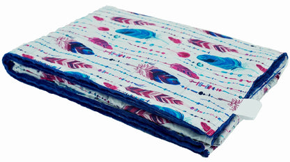 Pasunkinta antklodė - plunksnos