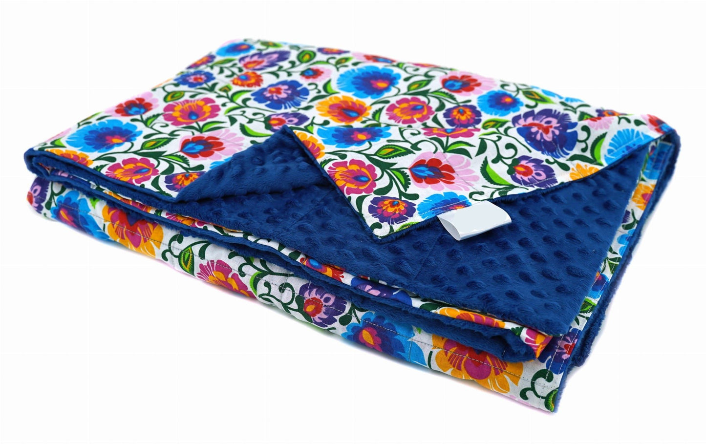 Pasunkinta antklodė - gėlės