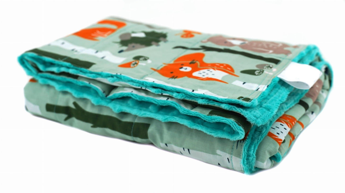 Pasunkinta antklodė - miško gyvūnai