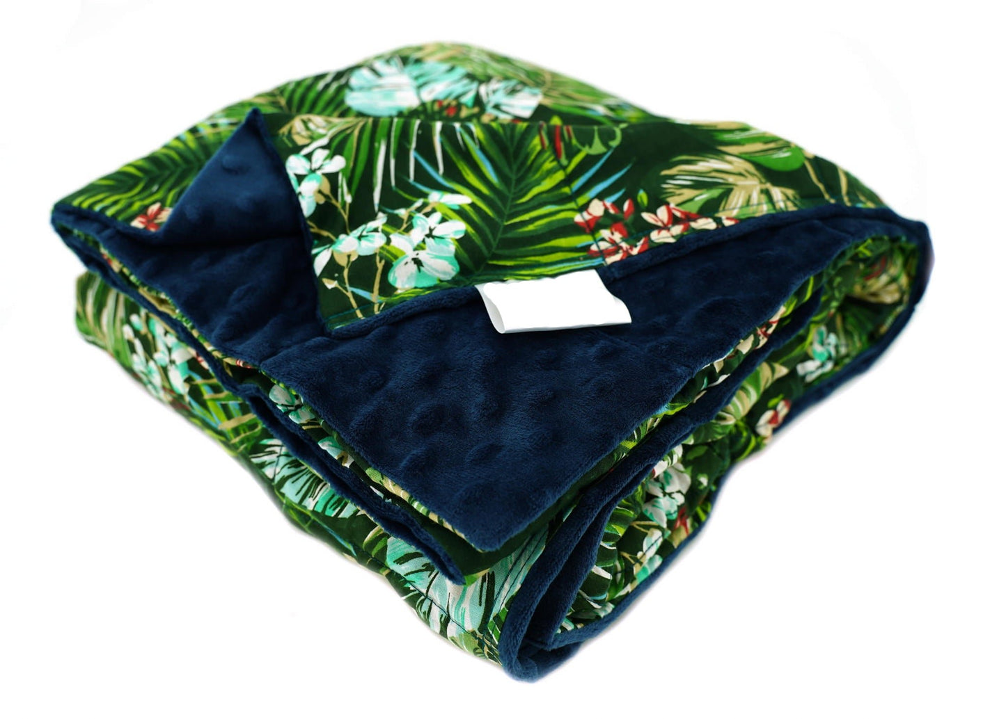 Pasunkinta antklodė - palmių lapai