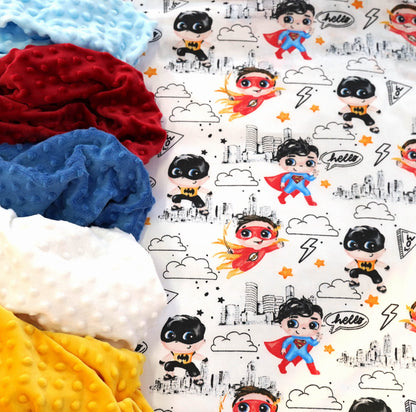 Pasunkinta antklodė - superherojai