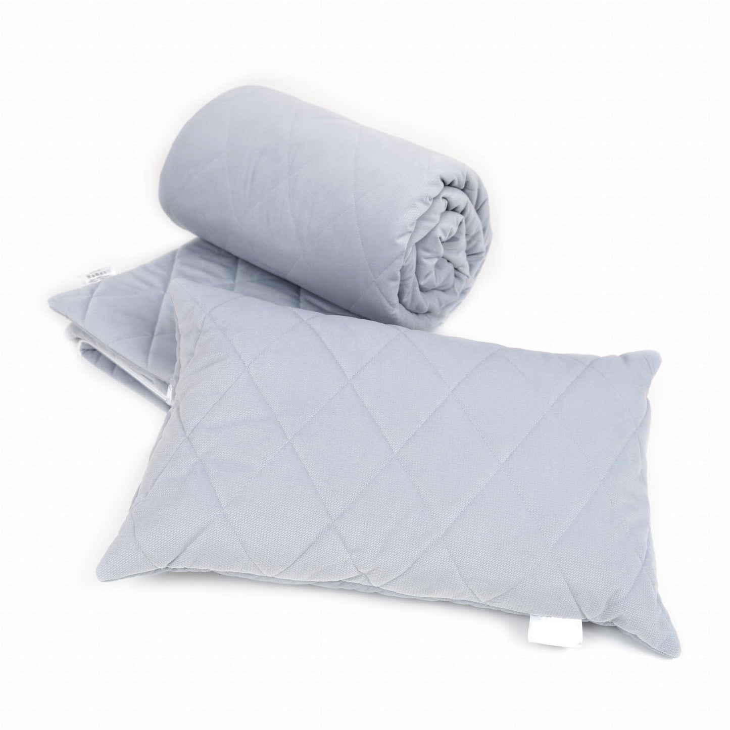 DELUXE rinkinys (pasunkinta antklodė, antklodės užvalkalas, pagalvės užvalkalas)