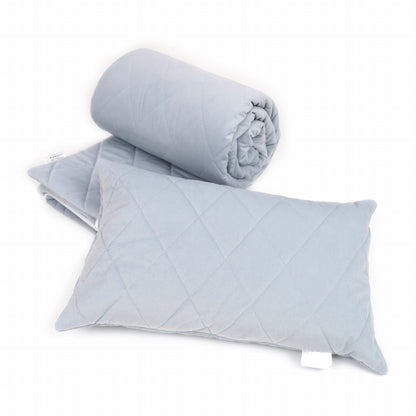 DELUXE rinkinys (pasunkinta antklodė, antklodės užvalkalas, pagalvės užvalkalas)