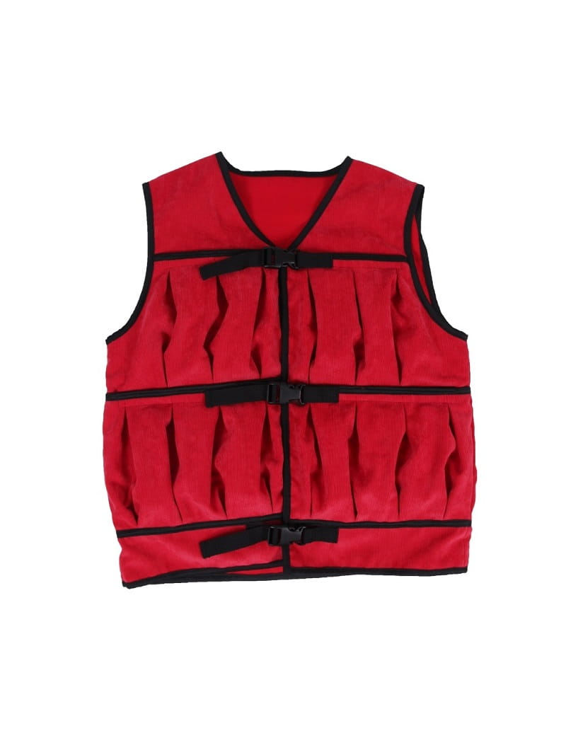 Pasunkinta liemenė - užsegimas priekyje