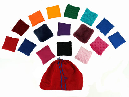 Pagalvėlės jutimams - tekstūra