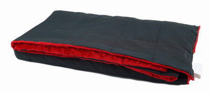 Pasunkinta antklodė - pilka