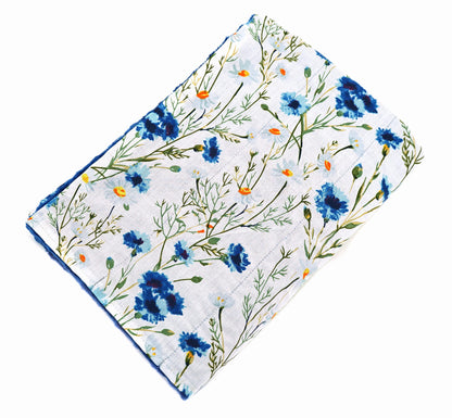 Pasunkinta antklodė - rugiagėlės