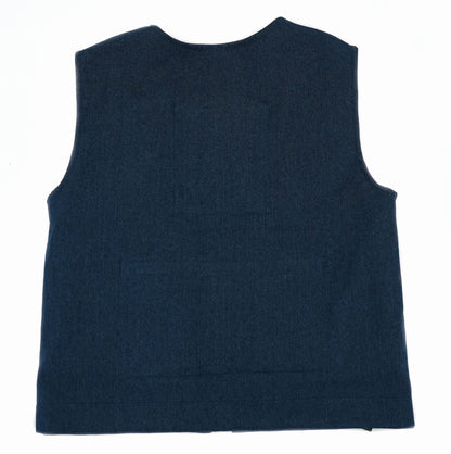 Pasunkinta liemenė DENIM - su užtrauktuku